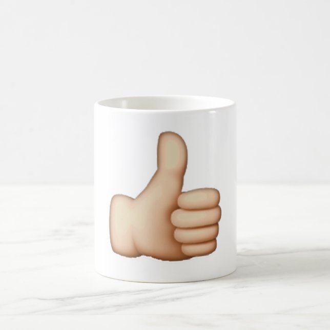 Taza De Café Miniaturas arriba - Emoji (Centro)