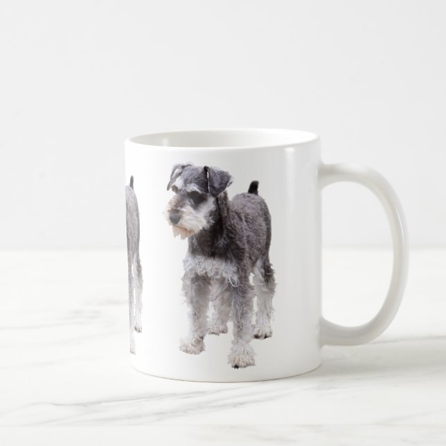 Taza De Café Miniature Schnauzer (Derecha)