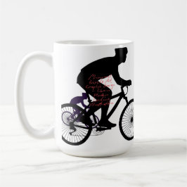 Taza De Café Minimal Bicycle Art