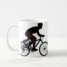 Taza De Café Minimal Bicycle Art