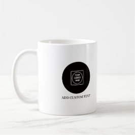 Taza De Café Minimal Logo Business Branding Design mug