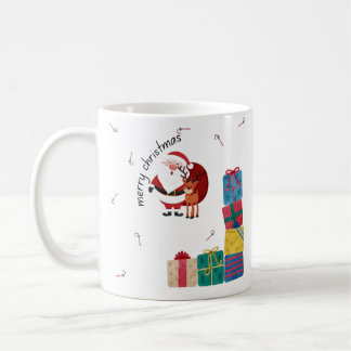Taza De Café Minimal Merry Christmas Coffee Mug