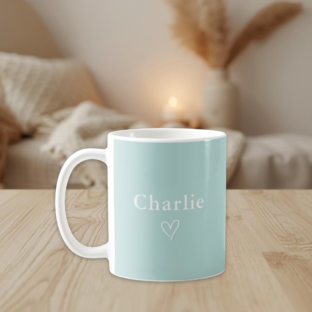 Taza De Café Minimal Personalized Name Mug (Subido por el creador)