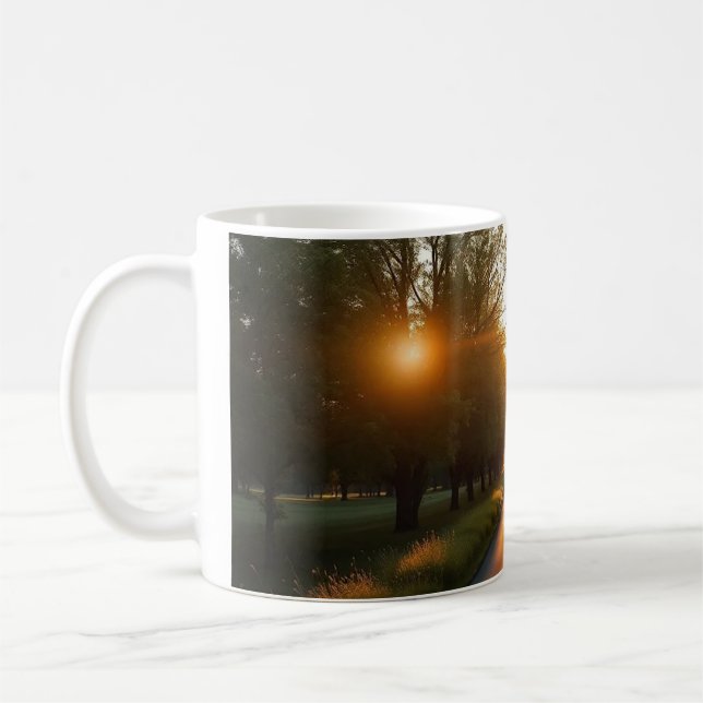Taza De Café Minimal Silhouette Mug (Izquierda)