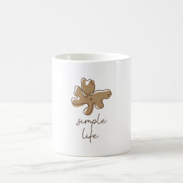 Taza De Café Minimalismo de Vida Simple