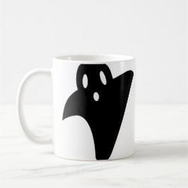 Taza De Café Minimalist cute ghost
