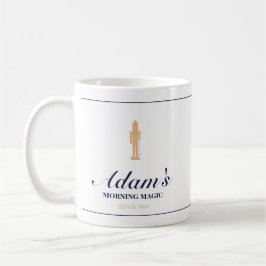 Taza De Café Minimalist elegant personalized christmas mug