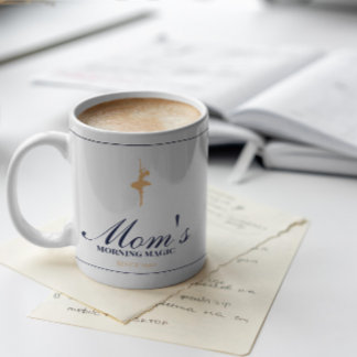 Taza De Café Minimalist elegant personalized christmas mug