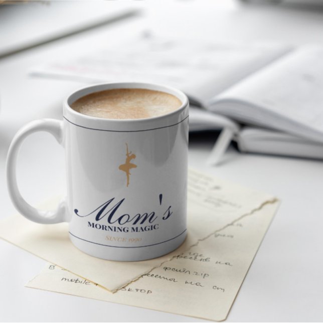 Taza De Café Minimalist elegant personalized christmas mug (Subido por el creador)