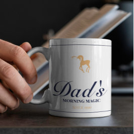 Taza De Café Minimalist elegant personalized christmas mug