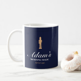Taza De Café Minimalist elegant personalized christmas mug