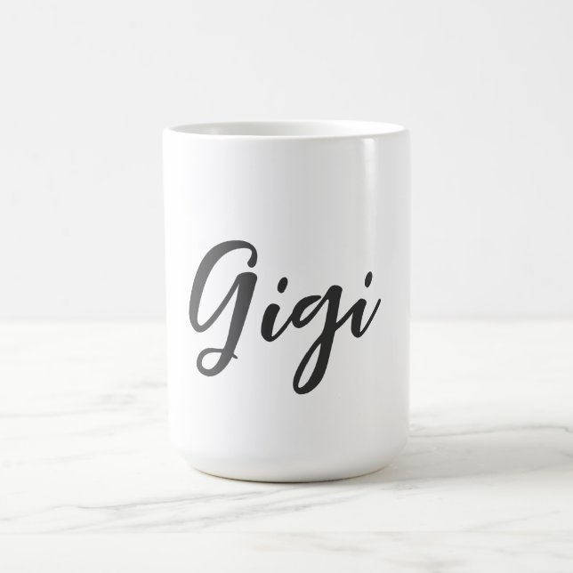Taza De Café Minimalist Gigi  (Centro)
