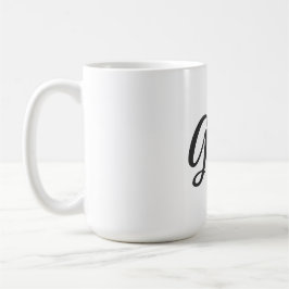 Taza De Café Minimalist Gigi