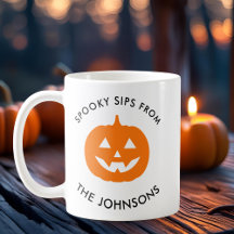 Minimalist Halloween Spooky Sips – Personalized