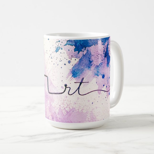 Taza De Café Minimalist RT Design | Inhalotherapy Inspired (Anverso derecho)