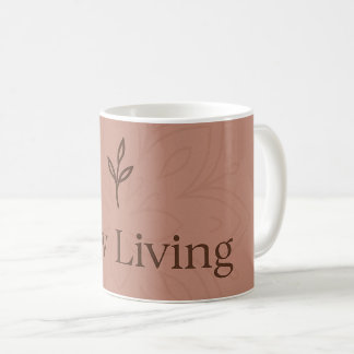 Taza De Café Minimalist "Slow Living" 