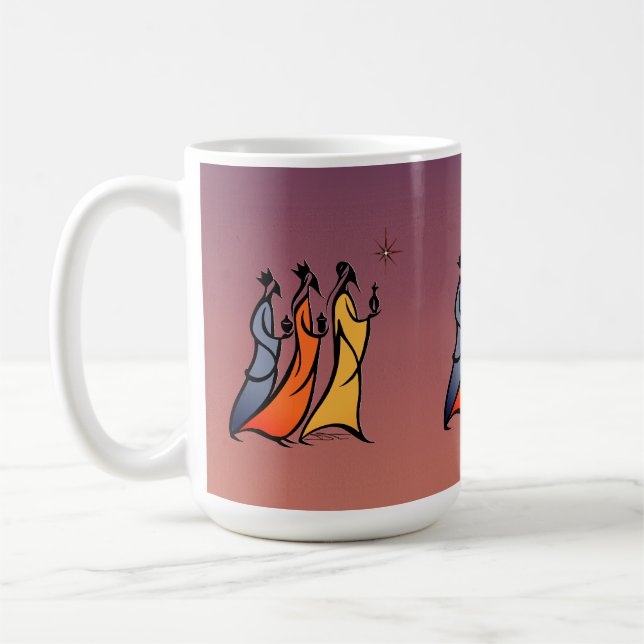Taza De Café Minimalist Three Wise Men (Izquierda)