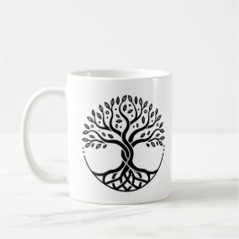 Taza De Café Minimalist Tree of Life