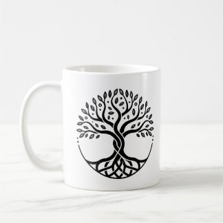 Taza De Café Minimalist Tree of Life