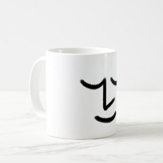 Taza De Café Minimalist Zen Face Mug
