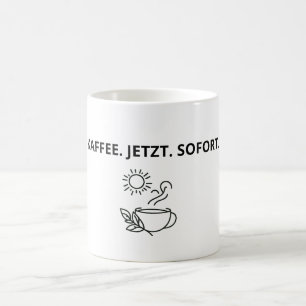 Taza de café minimalista