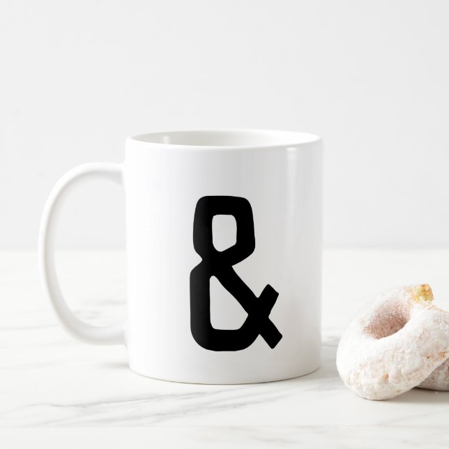 Taza De Café Minimalista (Con donut)