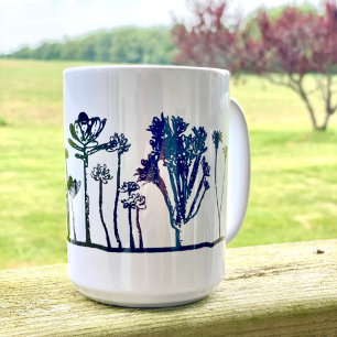 Taza De Café Minimalista Cactus