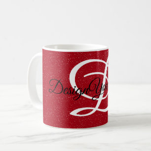 Taza De Café minimalista rojo elegante bestfriendly nunca perso