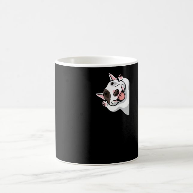 Taza De Café Mínimo Bull Terrier Dog Funny (Centro)