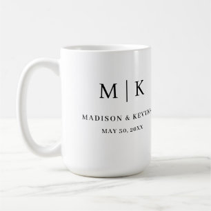 Taza De Café Mínimo y Moda   BODA