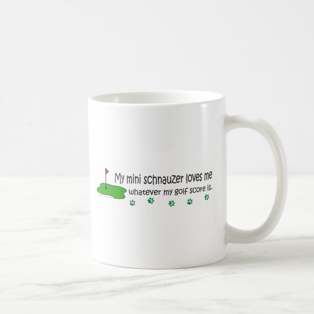 Taza De Café MiniSchnauzer (Derecha)