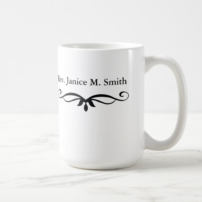 TAZA DE CAFÉ MINISTRO ORDENADO REGALOS (Derecha)