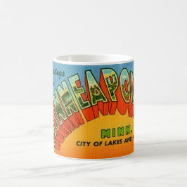 Taza De Café  Minneapolis Postcard Mug
