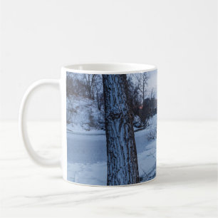 Taza De Café minneapolis skyline y hely mississippi river