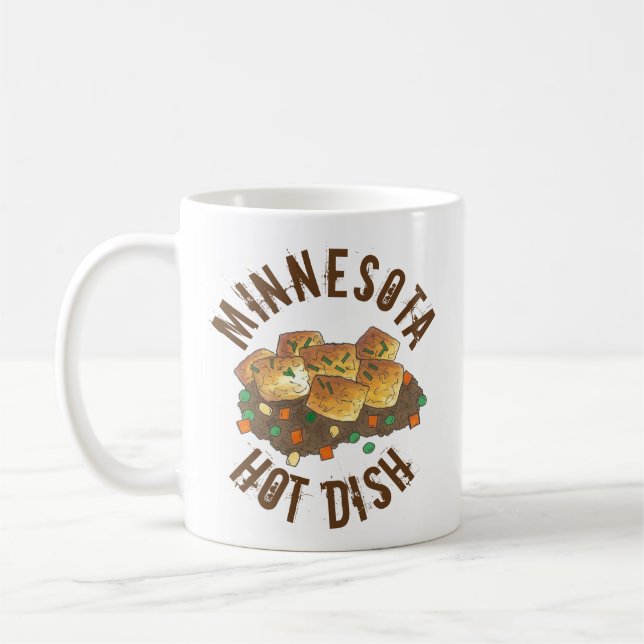 Taza De Café Minnesota Hot Dish Tater Tot Casserole (Izquierda)