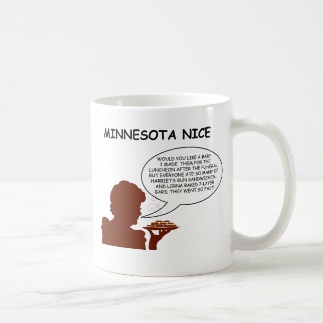Taza De Café Minnesota Nice (Derecha)