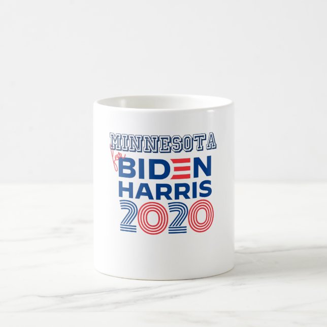 Taza De Café MINNESOTA para Biden Harris 2020 (Centro)