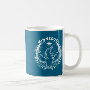 Taza De Café Minnesota rebel loon nueva bandera del estado de m