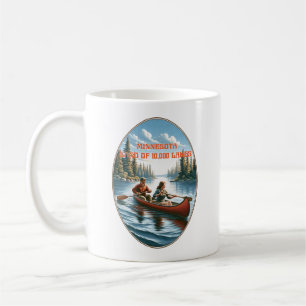 Taza De Café Minnesota "Tierra de 10.000 lagos"
