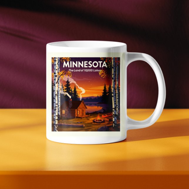 Taza De Café Minnesota vintage (Subido por el creador)