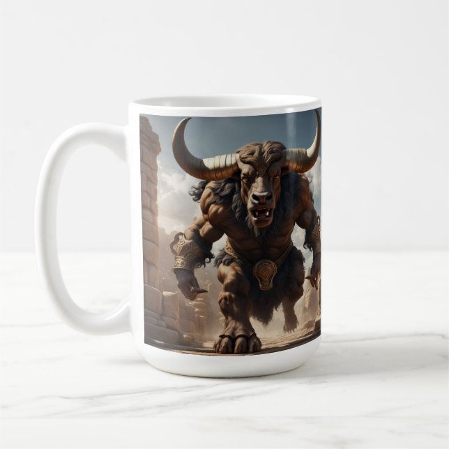Taza De Café Minotaur Coffee Mug (Izquierda)