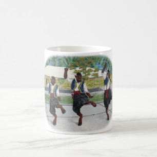 Taza De Café Minotaurs griegos bailando Fantasía café Mug
