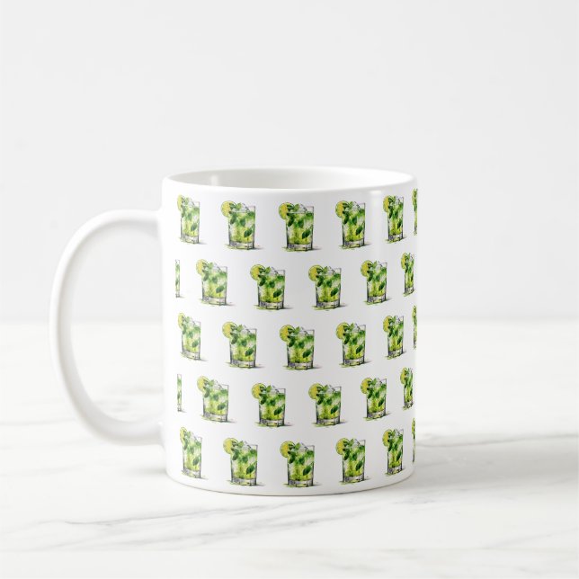 Taza De Café Mint Mojito Con Lime (Izquierda)