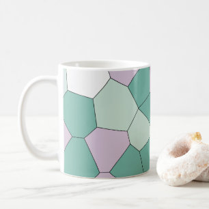 Taza De Café Mint y Violet
