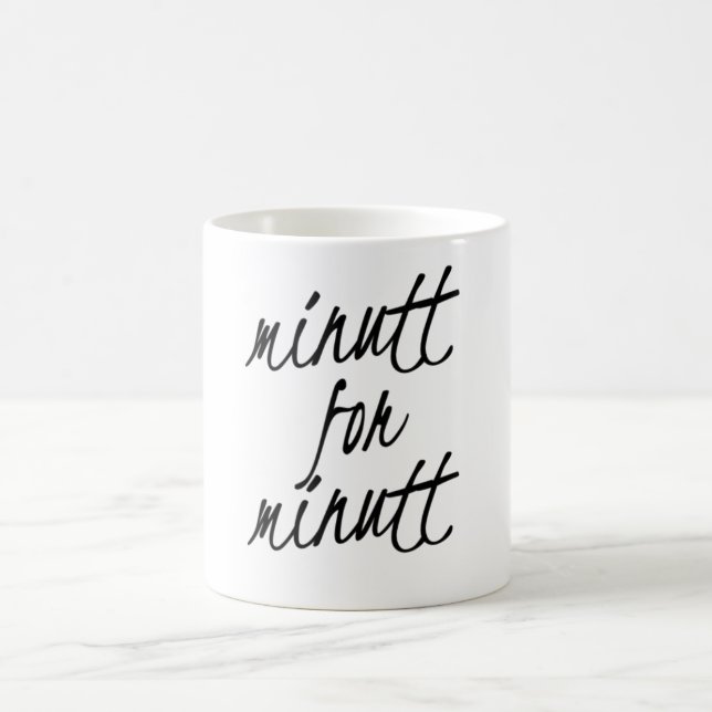 Taza De Café Minutt para el minutt (Centro)
