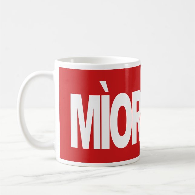 Taza De Café Mìorbhail (Marvel in Scottish Gaelic) (Izquierda)