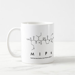 Taza De Café MIPs peptide palabra mug