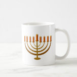 Taza De Café mira al trasluz la palmatoria Jánuca del candelero<br><div class="desc">mira al trasluz la palmatoria Jánuca del candelero judío</div>