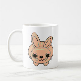 Taza De Café Mira El Divertido Conejo