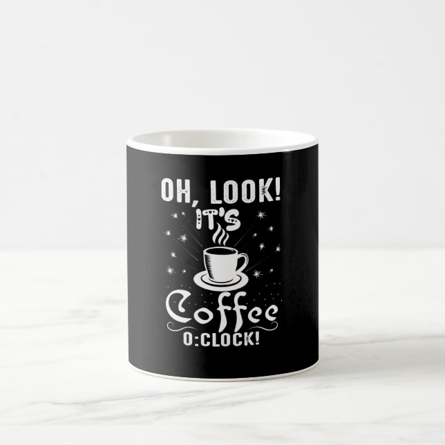 Taza De Café Mira, es café o reloj (Centro)